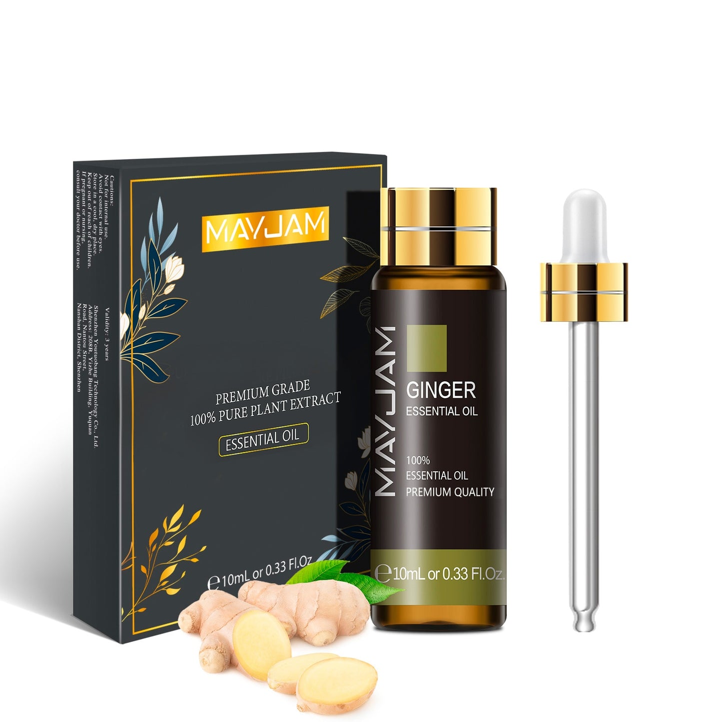 Huile essentielle d'aromathérapie aux extraits de plantes pures