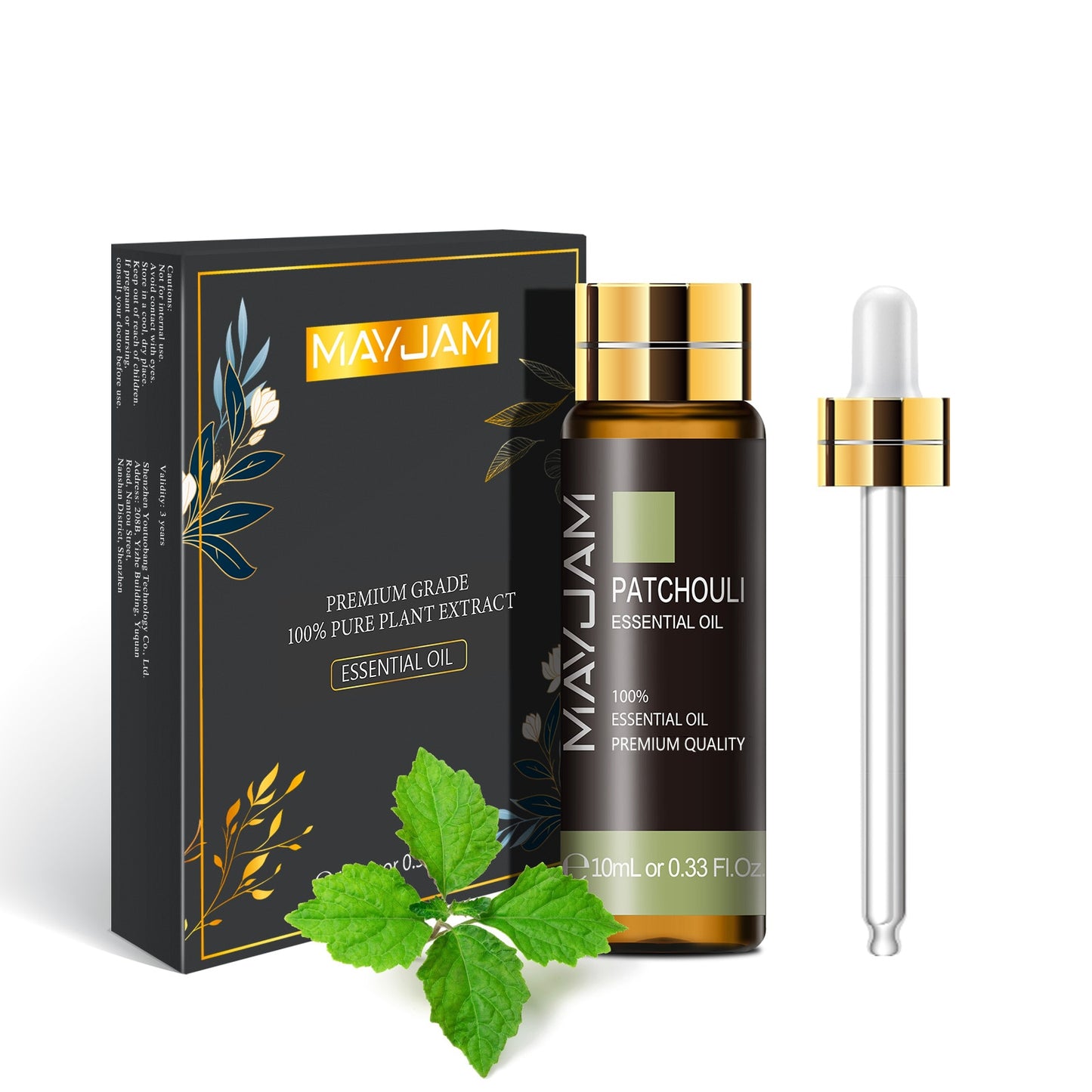 Huile essentielle d'aromathérapie aux extraits de plantes pures