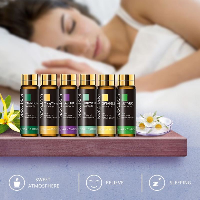 Huile essentielle d'aromathérapie aux extraits de plantes pures