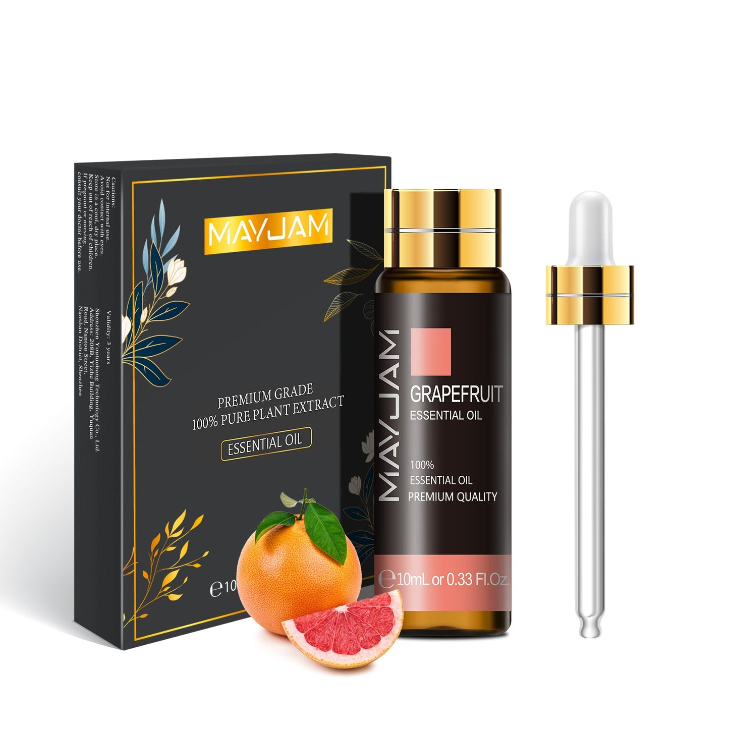 Huile essentielle d'aromathérapie aux extraits de plantes pures