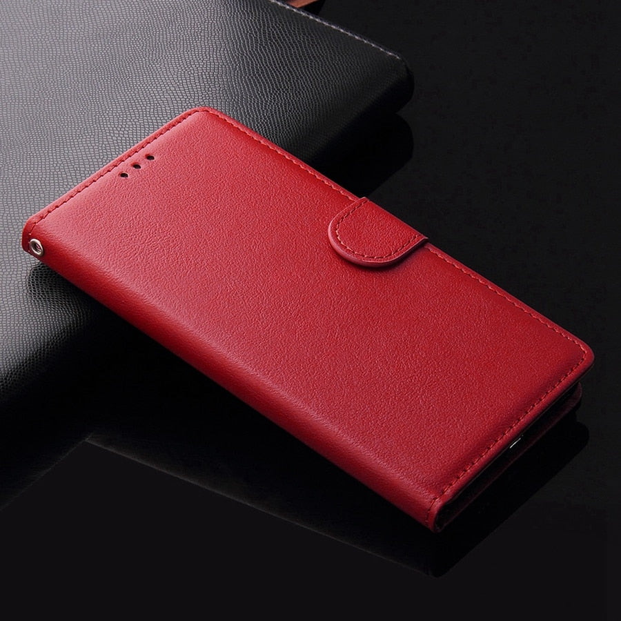 Etui portefeuille en cuir pour Xiaomi Redmi
