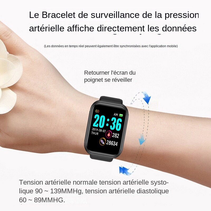 Montre connctée intelligente Y68