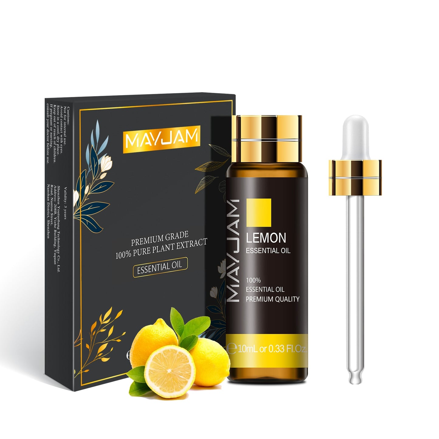 Huile essentielle d'aromathérapie aux extraits de plantes pures