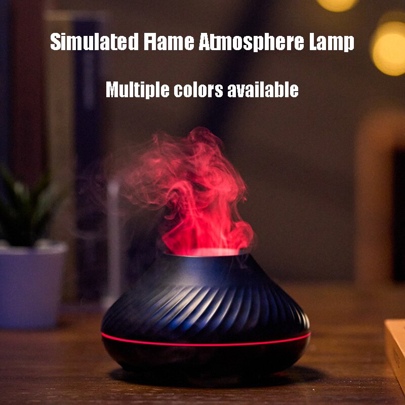Humidificateur d'aromathérapie à flamme nordique
