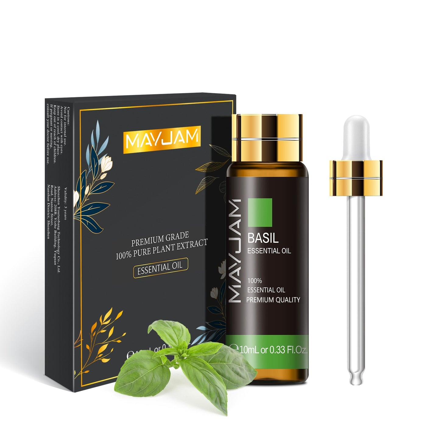 Huile essentielle d'aromathérapie aux extraits de plantes pures