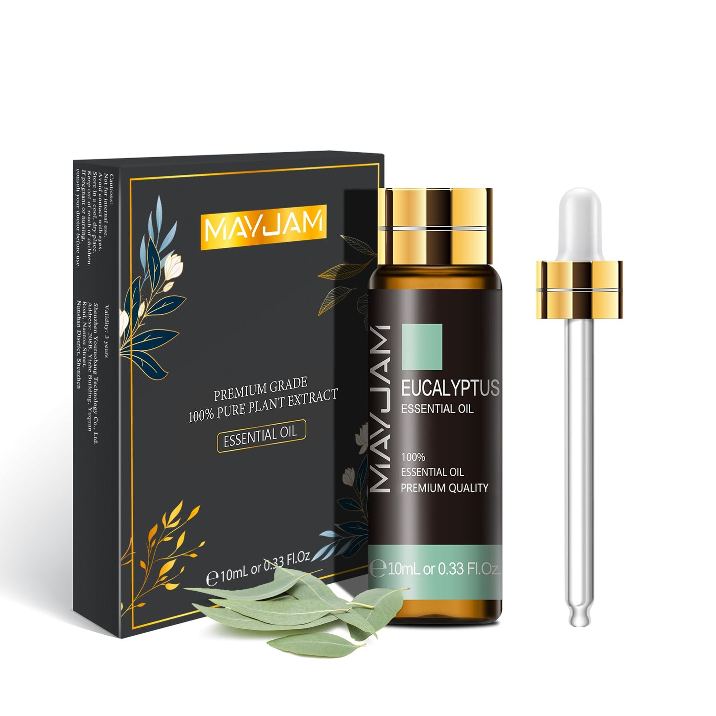 Huile essentielle d'aromathérapie aux extraits de plantes pures
