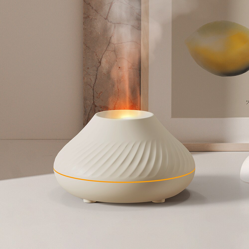 Humidificateur d'aromathérapie à flamme nordique