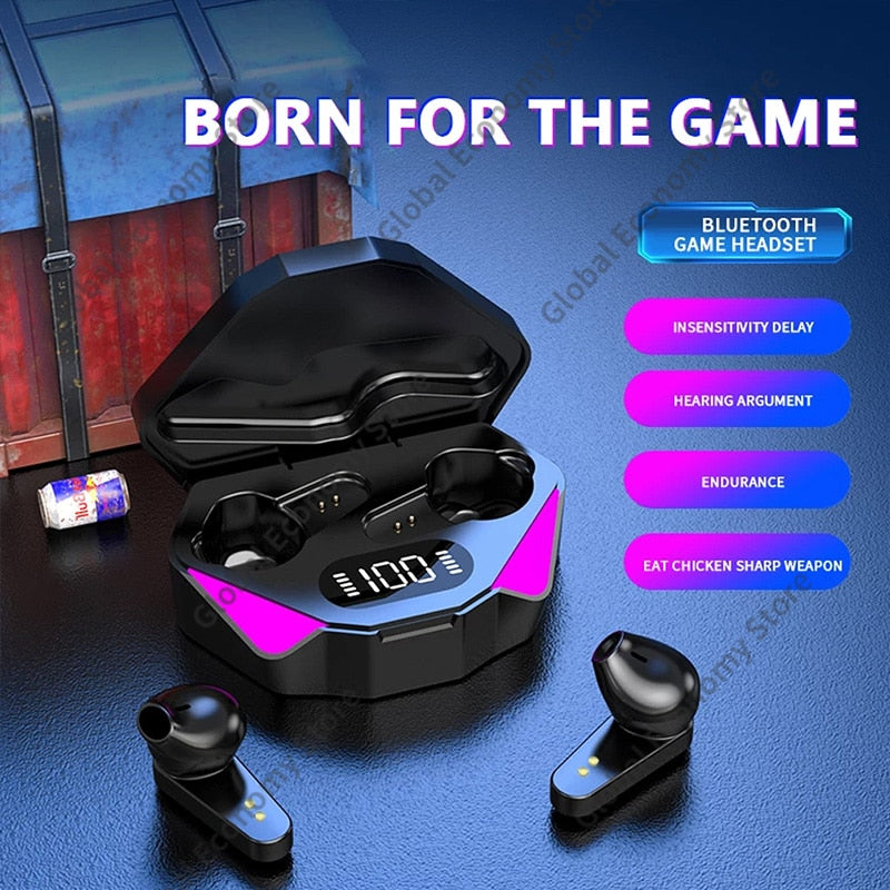 Écouteurs de jeu sans fil pour gamer
