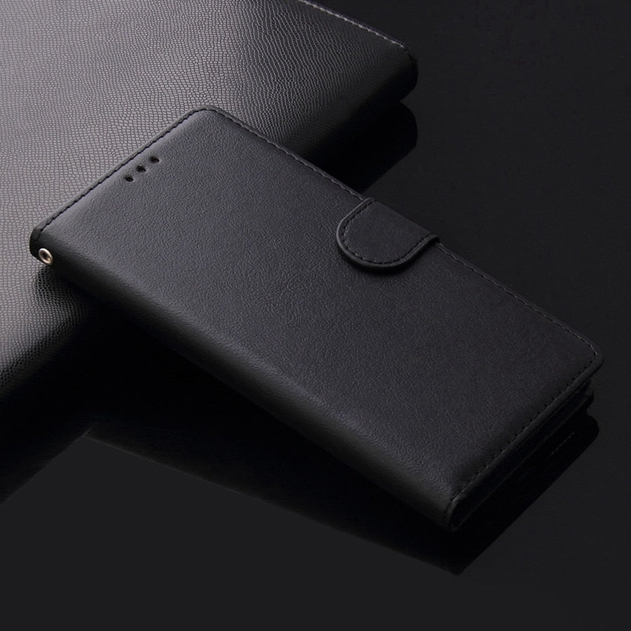 Etui portefeuille en cuir pour Xiaomi Redmi