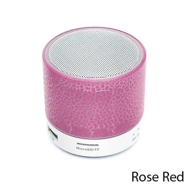 Mini haut-parleur Bluetooth avec LED colorées
