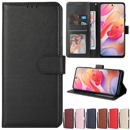 Etui portefeuille en cuir pour Xiaomi Redmi